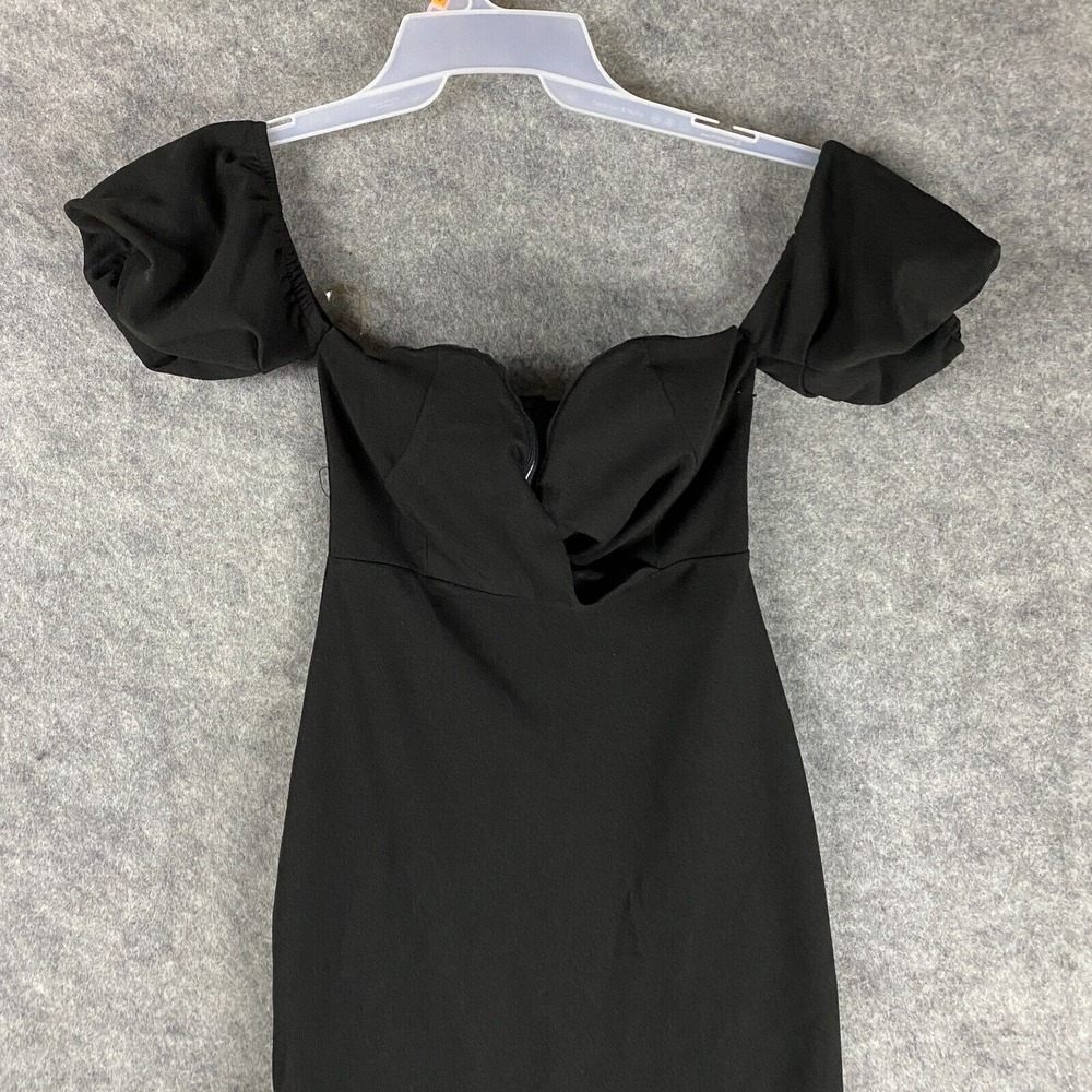 Haute Monde Dress Small Women's‎ Polyester Blend Black S - Picture 2 of 8